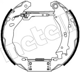 Комлект тормозных накладок (METELLI: 51-0361)