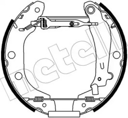 Комлект тормозных накладок (METELLI: 51-0431)