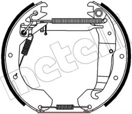 Комлект тормозных накладок (METELLI: 51-0442)