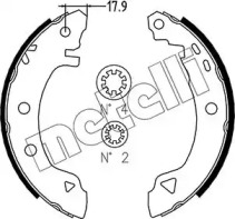 Комлект тормозных накладок (METELLI: 53-0001)