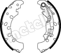 Комлект тормозных накладок (METELLI: 53-0092)