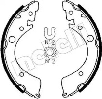 Комлект тормозных накладок (METELLI: 53-0151)