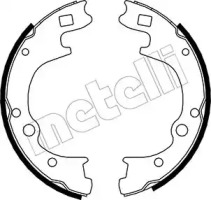 Комлект тормозных накладок (METELLI: 53-0174)