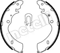 Комлект тормозных накладок (METELLI: 53-0194)