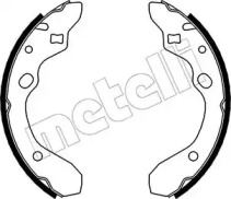 Комлект тормозных накладок (METELLI: 53-0210)