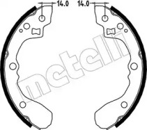 Комлект тормозных накладок (METELLI: 53-0217)