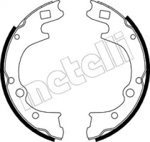 Комлект тормозных накладок (METELLI: 53-0221)