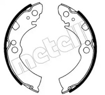 Комлект тормозных накладок (METELLI: 53-0272)