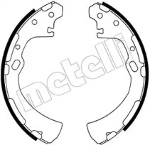 Комлект тормозных накладок (METELLI: 53-0279)