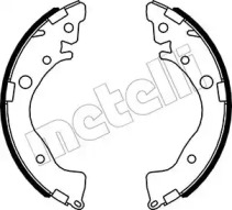 Комлект тормозных накладок (METELLI: 53-0493)