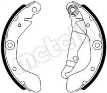 Комлект тормозных накладок (METELLI: 53-0553)