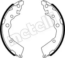 Комлект тормозных накладок (METELLI: 53-0588)