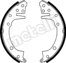 Комлект тормозных накладок (METELLI: 53-0598)