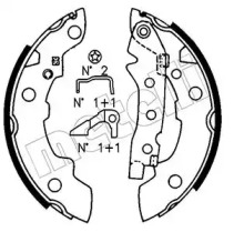 Комлект тормозных накладок (METELLI: 53-0623K)