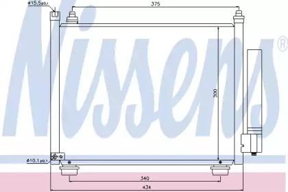 Конденсатор (NISSENS: 940092)