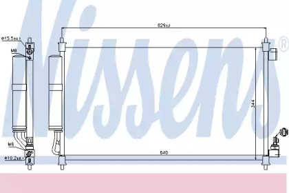 Конденсатор (NISSENS: 940382)