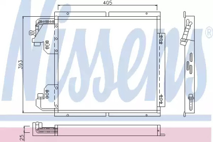 Конденсатор (NISSENS: 94132)