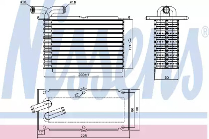 Теплообменник (NISSENS: 96427)