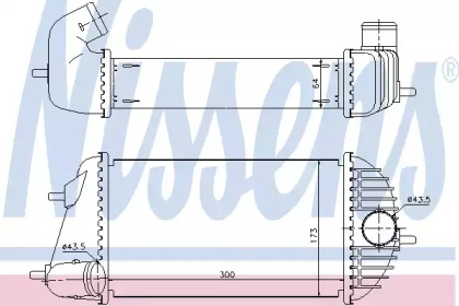 Теплообменник (NISSENS: 96465)