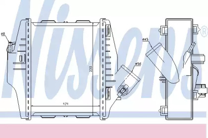 Теплообменник (NISSENS: 96579)