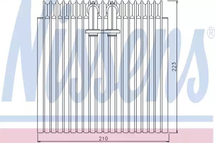 Испаритель (NISSENS: 92072)