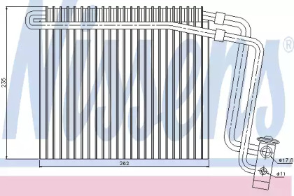 Испаритель (NISSENS: 92248)