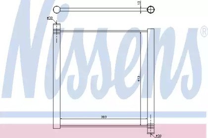 Теплообменник (NISSENS: 68451)