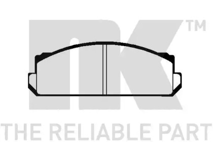 Комплект тормозных колодок (NK: 229909)