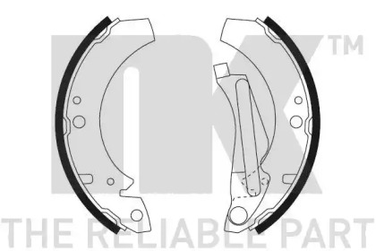 Комлект тормозных накладок (NK: 2747266)