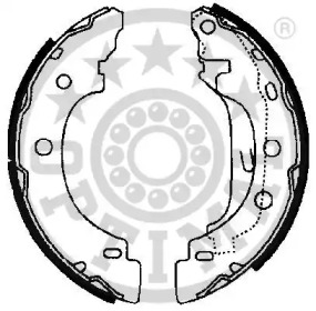 Комлект тормозных накладок (OPTIMAL: BB-0430)