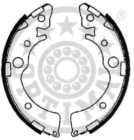 Комлект тормозных накладок (OPTIMAL: BB-0961)