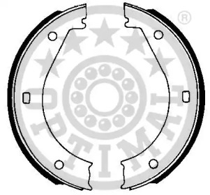 Комлект тормозных накладок (OPTIMAL: BB-4040)