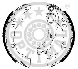 Комлект тормозных накладок (OPTIMAL: BB-7238)