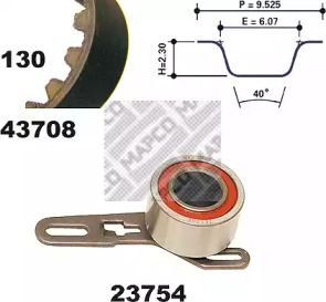 Ременный комплект (MAPCO: 23708)