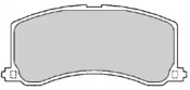 Комплект тормозных колодок (MAPCO: 6567)