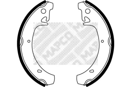 Комлект тормозных накладок (MAPCO: 8021)