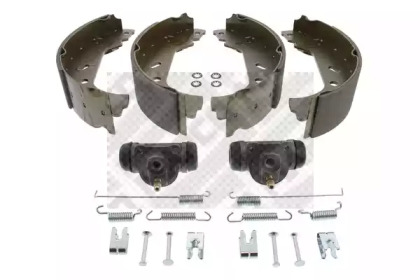 Комлект тормозных накладок (MAPCO: 9769)