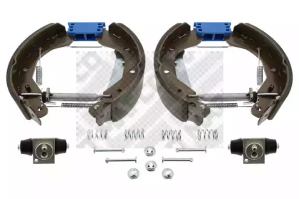 Комлект тормозных накладок (MAPCO: 9829)