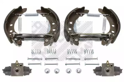 Комлект тормозных накладок (MAPCO: 9836)