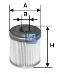 Фильтр (UFI: 25.547.00)