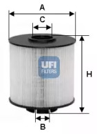 Фильтр (UFI: 26.017.00)