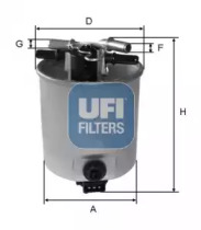 Фильтр (UFI: 55.393.00)