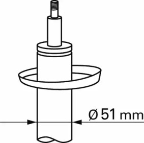 Амортизатор (BOGE: 32-U08-A)