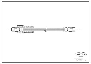 Шлангопровод (CORTECO: 19018112)