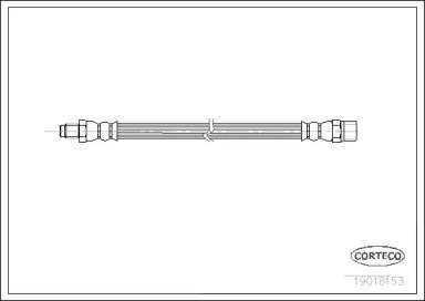 Шлангопровод (CORTECO: 19018153)