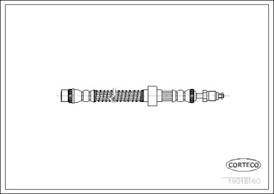 Шлангопровод (CORTECO: 19018160)