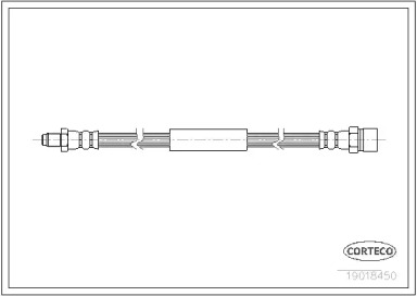 Шлангопровод (CORTECO: 19018450)