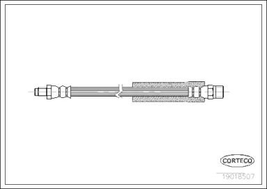 Шлангопровод (CORTECO: 19018507)