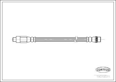 Шлангопровод (CORTECO: 19018511)