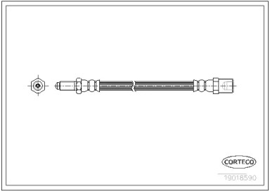 Шлангопровод (CORTECO: 19018590)